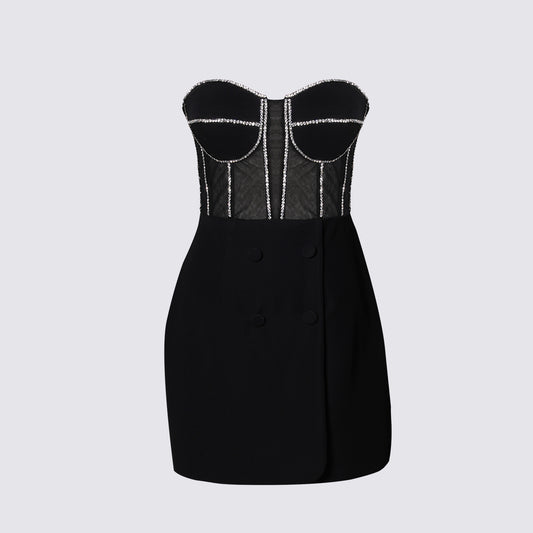 Wonder Black Mini Dress
