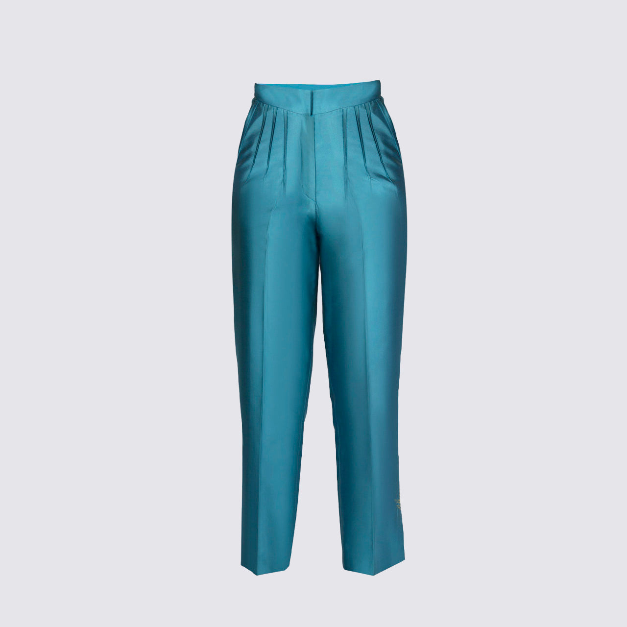 Slay - Pin Tuck Blue Pants