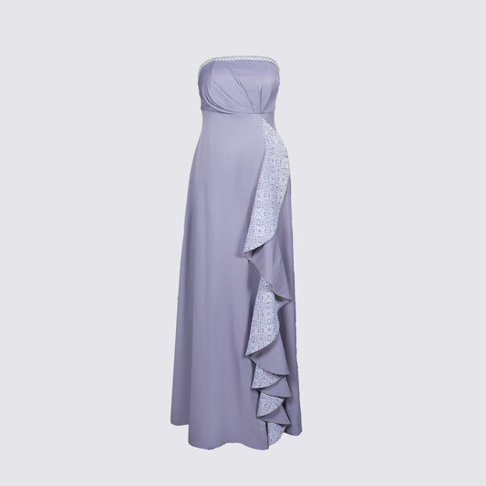 Strapless Maxi Dress by Kataria