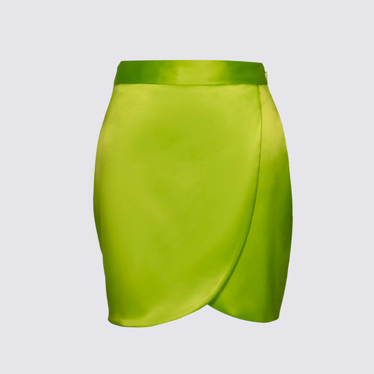 Overlap Mini Skirt