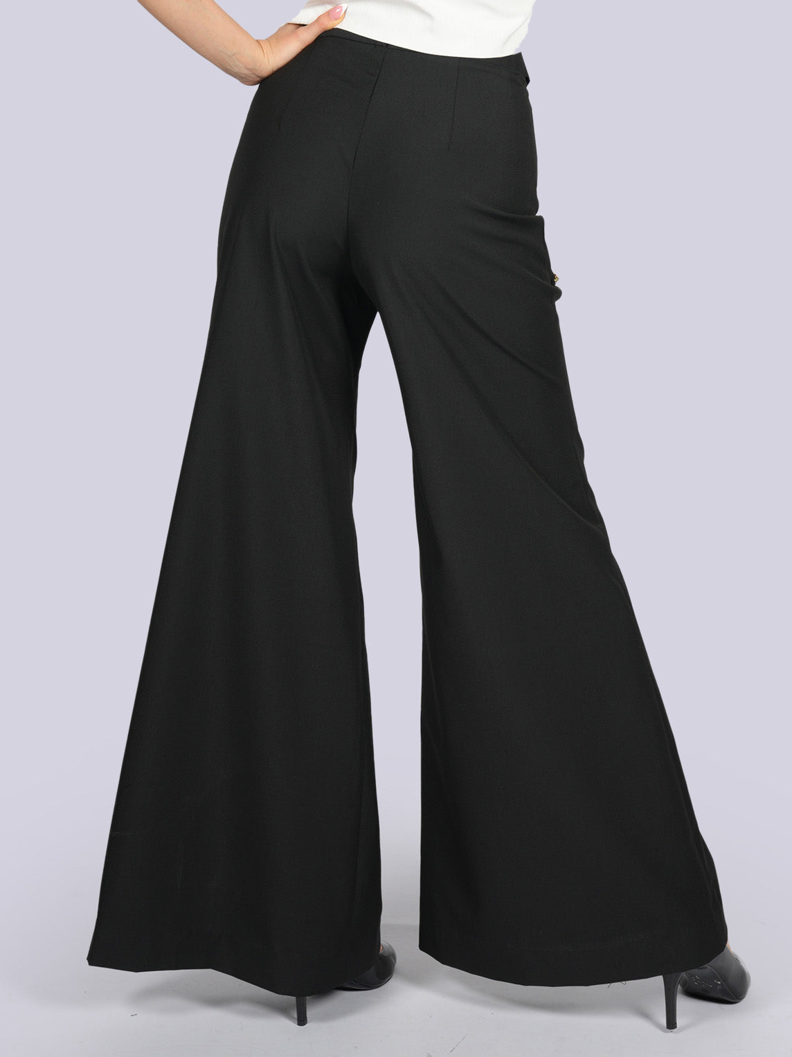 Gazania - Flared Double Flap Pants - Niva Fashion House