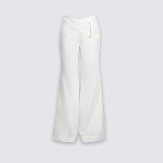Gaura - Flared Double Flap Pants