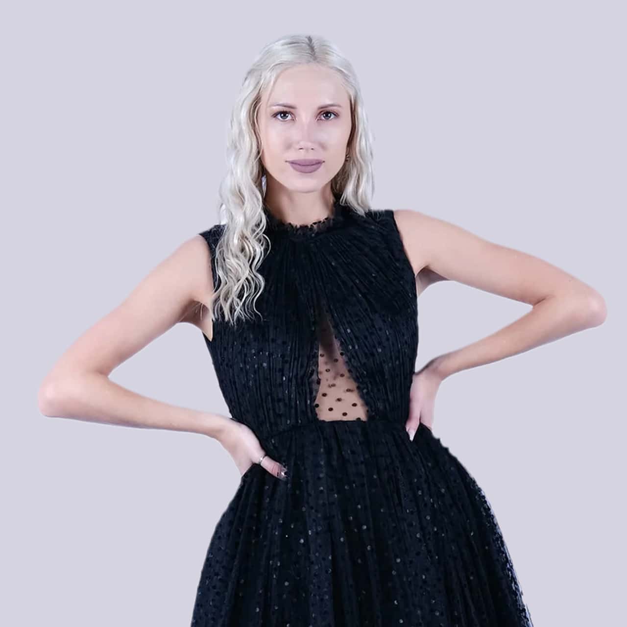 Glorious - Black Mini Dress - NIVA Fashion House