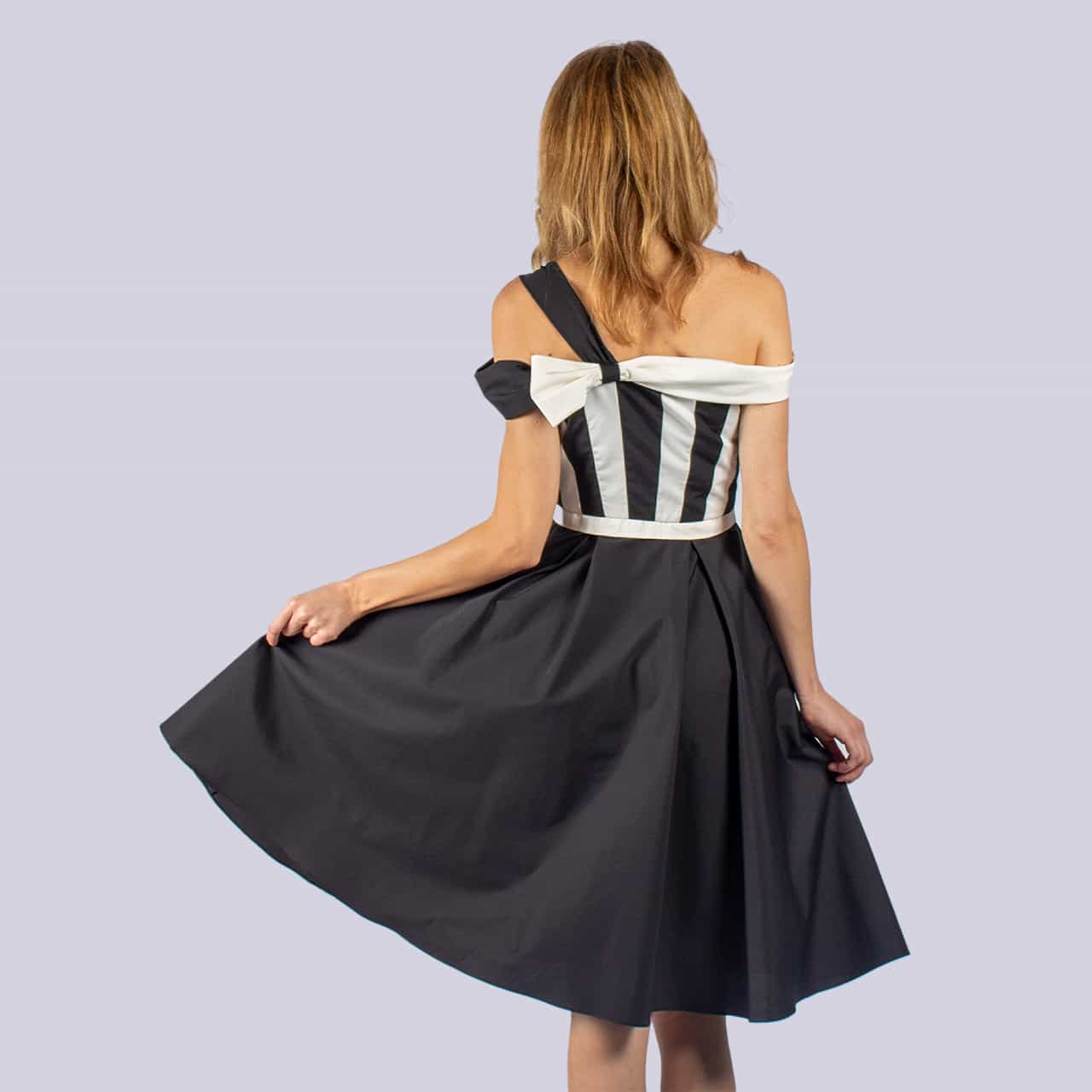 Mimi - Sleeveless Cotton Midi Dress - NIVA Fashion House