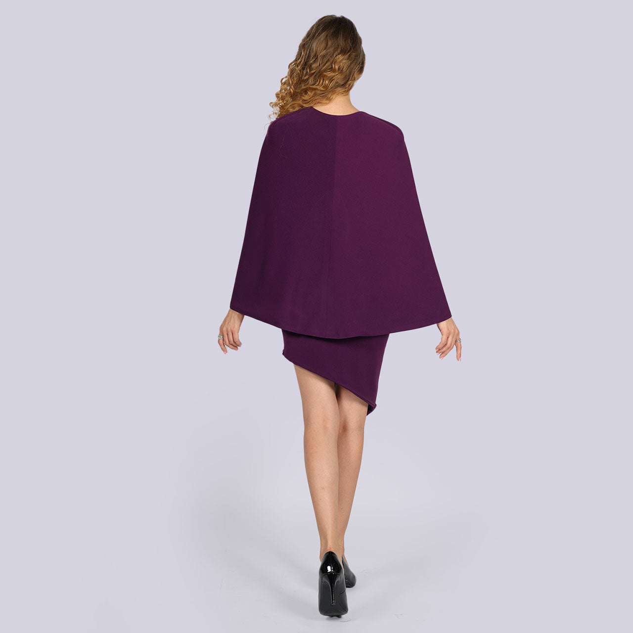 Orchid - Flared Split Sleeve Cape