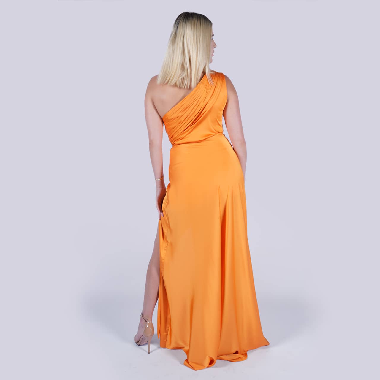 Bliss - Long Satin Gown - NIVA Fashion House